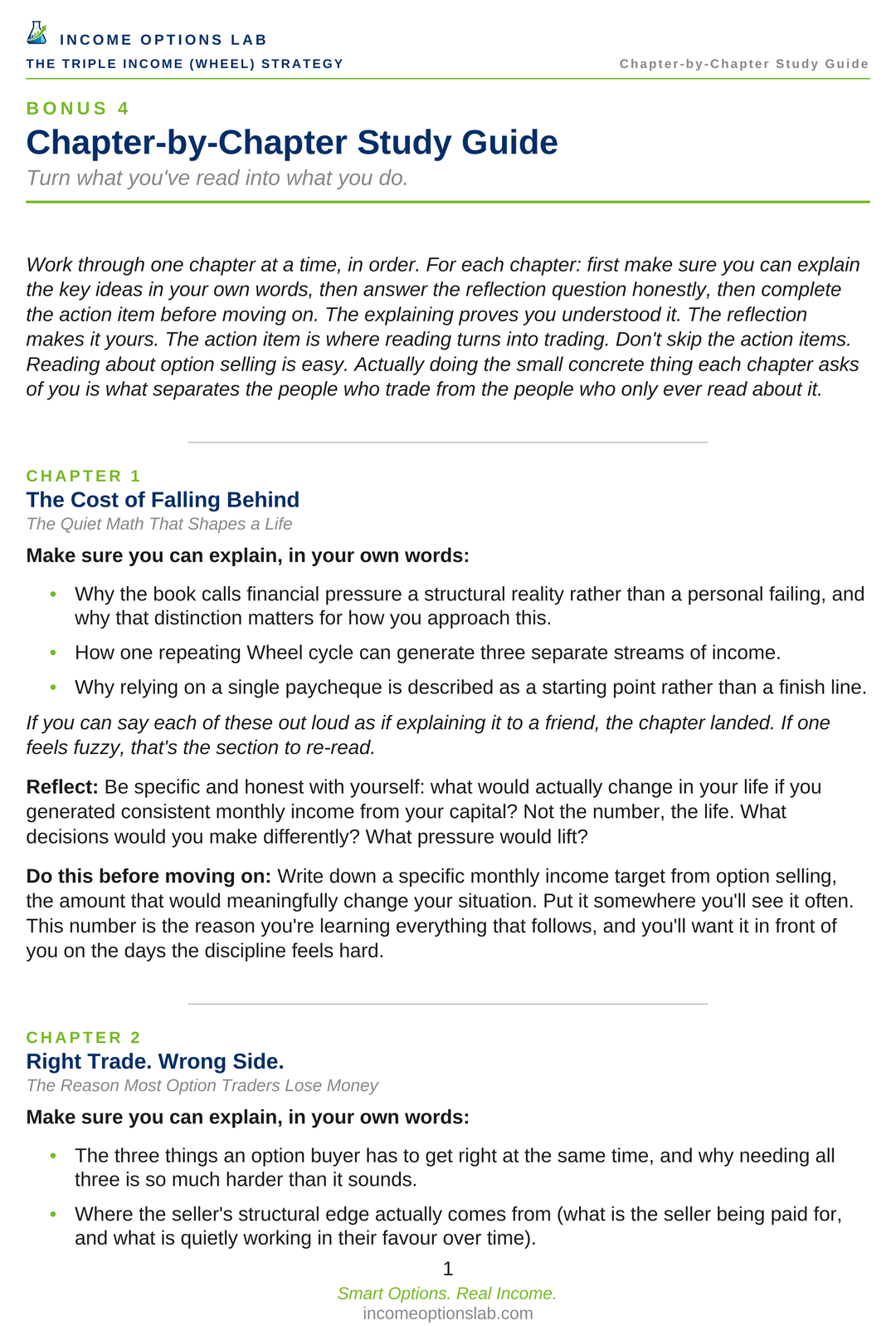 Chapter-by-Chapter Study Guide page preview.